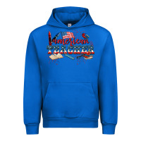 Cobalt American Teacher 4th of July Urban Hoodie - CowGirlArtShop