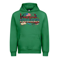 Emerald American Teacher 4th of July Urban Hoodie - CowGirlArtShop