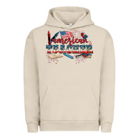 Pigment French Oak American Teacher 4th of July Urban Hoodie - CowGirlArtShop