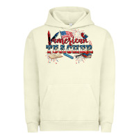 Pigment Pistachio American Teacher 4th of July Urban Hoodie - CowGirlArtShop