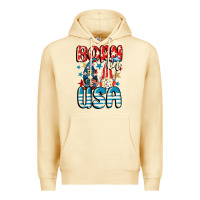 Pina Colada Born in USA gnomes 4th of July Premium Hoodie - CowGirlArtShop