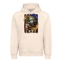Sandshell Army skull 4th of july Urban Hoodie - CowGirlArtShop