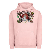 Pigment Salmon be joy ful Urban Hoodie - CowhideDigitalArt