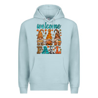 Blue Mist welcome fall gnome Premium Hoodie - HRA Design Shop
