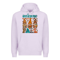 Lilac welcome fall gnome Premium Hoodie - HRA Design Shop