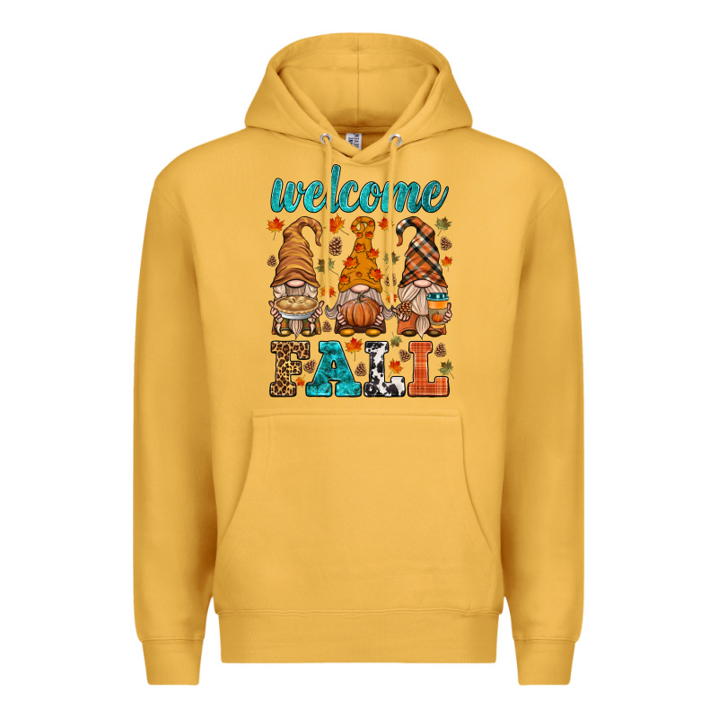 Welcome Fall Gnome Premium Hoodie by HRA Design Shop | Teevron