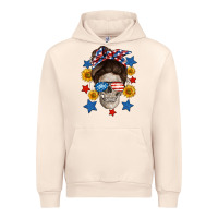 Sandshell American mom skull Urban Hoodie - Neo Western