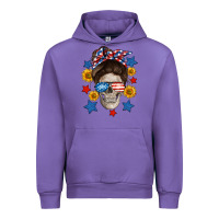 Tulip American mom skull Urban Hoodie - Neo Western