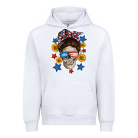 White American mom skull Urban Hoodie - Neo Western