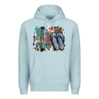 Blue Mist life is better in fılp flops Premium Hoodie - SublimationCraftShop