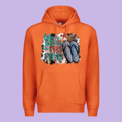 Life Is Better In Fılp Flops Premium Hoodie Designed By Sublimationcraftshop