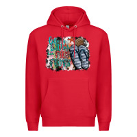 Red life is better in fılp flops Premium Hoodie - SublimationCraftShop
