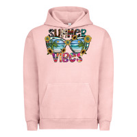 Pigment Salmon summer vibes Urban Hoodie - SublimationCraftShop