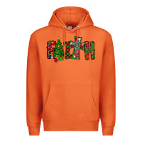 Carrot christmas faith with cross Premium Hoodie - CowhideDigitalArt