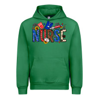 Emerald American Nurse Urban Hoodie - Neo Western