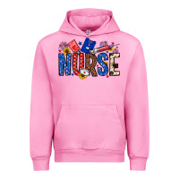 Fuchsia Pink American Nurse Urban Hoodie - Neo Western