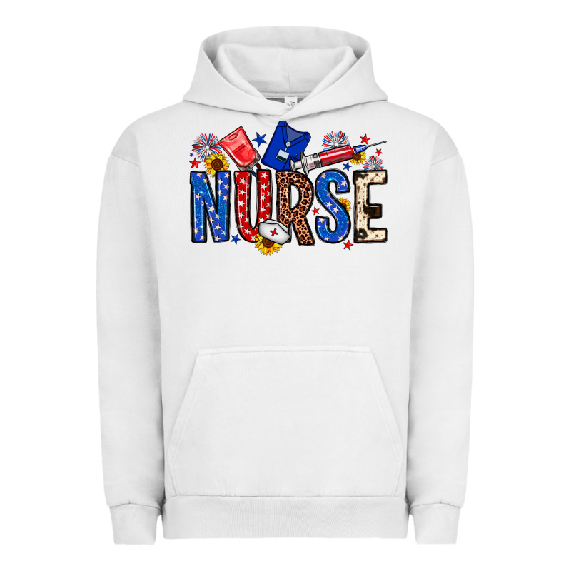 American Nurse Urban Hoodie by Neo Western | Teevron