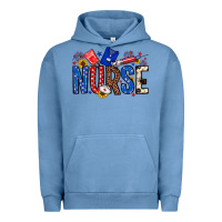 Pigment Pebble Blue American Nurse Urban Hoodie - Neo Western