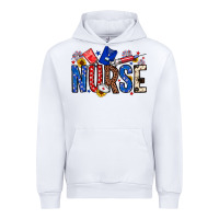 White American Nurse Urban Hoodie - Neo Western