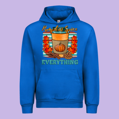 Pumpkin Spice Everything Urban Hoodie Designed By Hra Design Shop