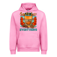 Fuchsia Pink pumpkin spice everything Urban Hoodie - HRA Design Shop