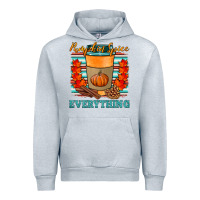Heather Grey pumpkin spice everything Urban Hoodie - HRA Design Shop