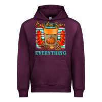 Mauve Wine pumpkin spice everything Urban Hoodie - HRA Design Shop