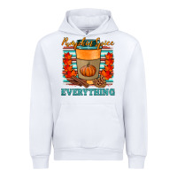 White pumpkin spice everything Urban Hoodie - HRA Design Shop