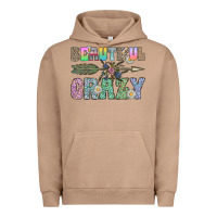 Pigment Burro beautiful crazy Urban Hoodie - CowhideDigitalArt