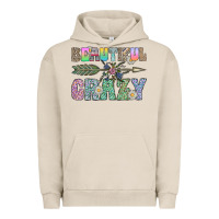 Pigment French Oak beautiful crazy Urban Hoodie - CowhideDigitalArt