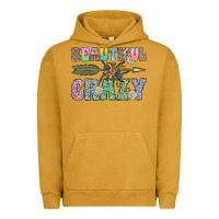 Pigment Peanut Butter beautiful crazy Urban Hoodie - CowhideDigitalArt