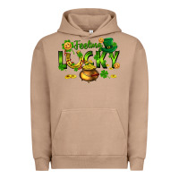 Pigment Burro feeling lucky Urban Hoodie - FaDigitalArtStudio