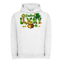 Pigment Lunar Rock feeling lucky Urban Hoodie - FaDigitalArtStudio