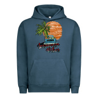 Pigment Midnight Navy summer vibes Urban Hoodie - SublimationCraftShop