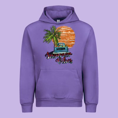 Summer Vibes Urban Hoodie Designed By Sublimationcraftshop