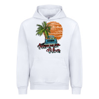 White summer vibes Urban Hoodie - SublimationCraftShop