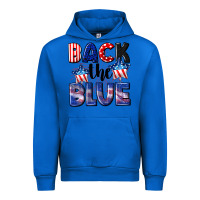 Cobalt Back the blue 4th of july Urban Hoodie - CowGirlArtShop