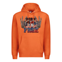 Carrot Born to be free 4th of July Premium Hoodie - CowGirlArtShop