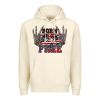 Sandshell Born to be free 4th of July Premium Hoodie - CowGirlArtShop