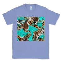 Colony Blue cheetah cowhide tumbler Classic Tee - BarkalooDesign