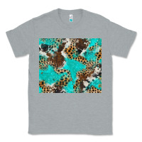 Heather Grey cheetah cowhide tumbler Classic Tee - BarkalooDesign