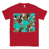 Red cheetah cowhide tumbler Classic Tee - BarkalooDesign