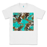 White cheetah cowhide tumbler Classic Tee - BarkalooDesign