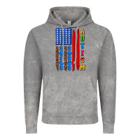 Cloud Rock autism american flag Vintage Hoodie - AdoDesignShop
