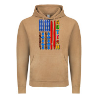 Vintage Camel autism american flag Vintage Hoodie - AdoDesignShop