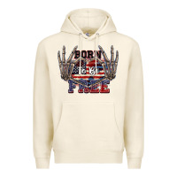 Tofu Born to be free 4th of July Premium Hoodie - CowGirlArtShop