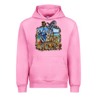 Fuchsia Pink summer Urban Hoodie - SublimationCraftShop