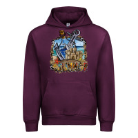 Mauve Wine summer Urban Hoodie - SublimationCraftShop