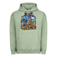 Pigment Oil Green summer Urban Hoodie - SublimationCraftShop