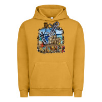 Pigment Peanut Butter summer Urban Hoodie - SublimationCraftShop